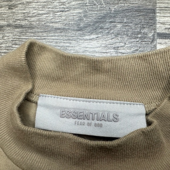 Essentials Beige Crewneck Sweater - Picture 6 of 9